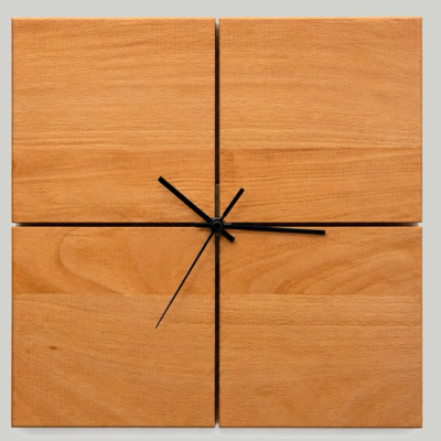 wanduhr "grid"