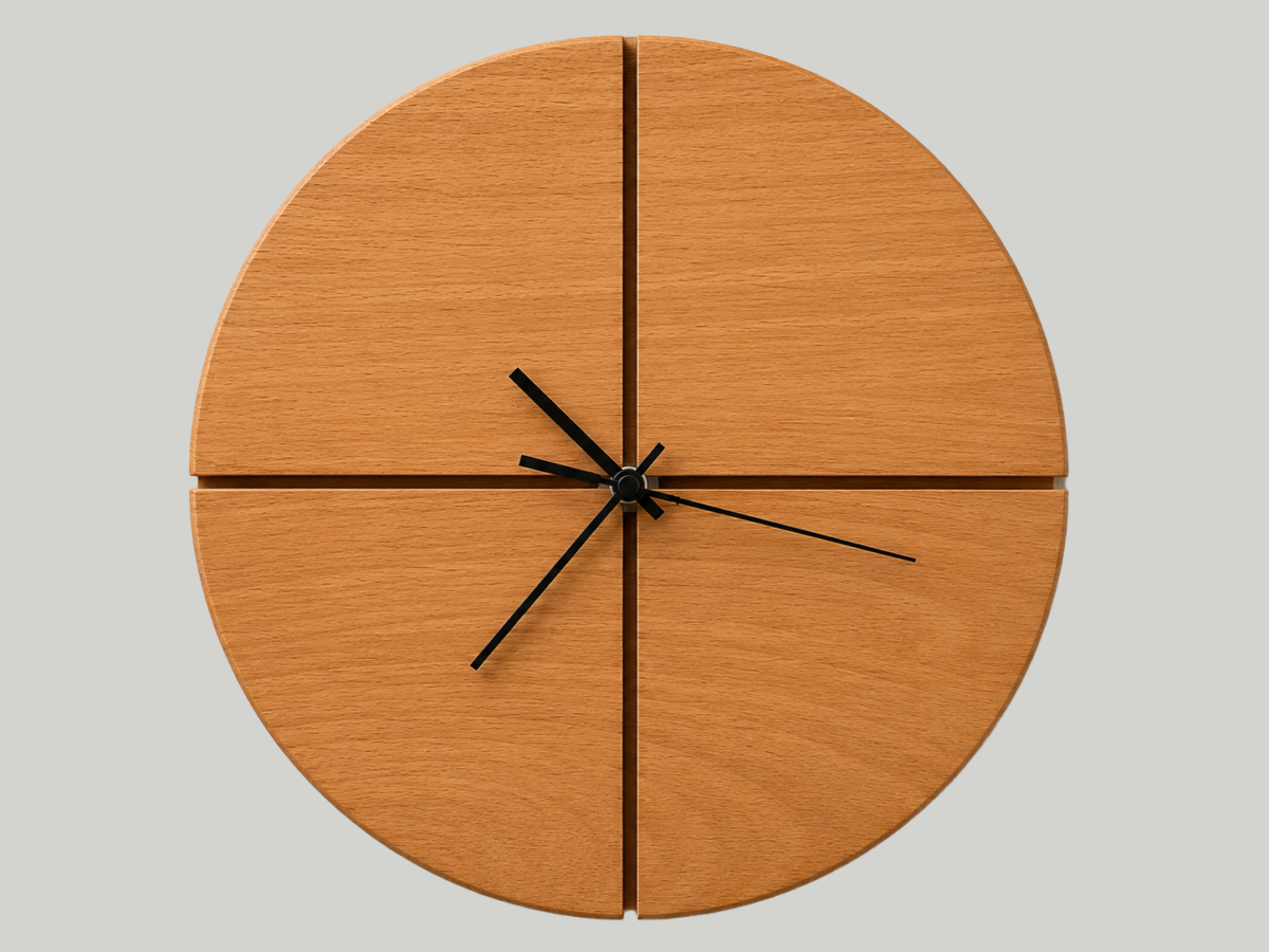 wanduhr "meridian"