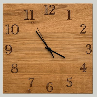 wanduhr "outline"