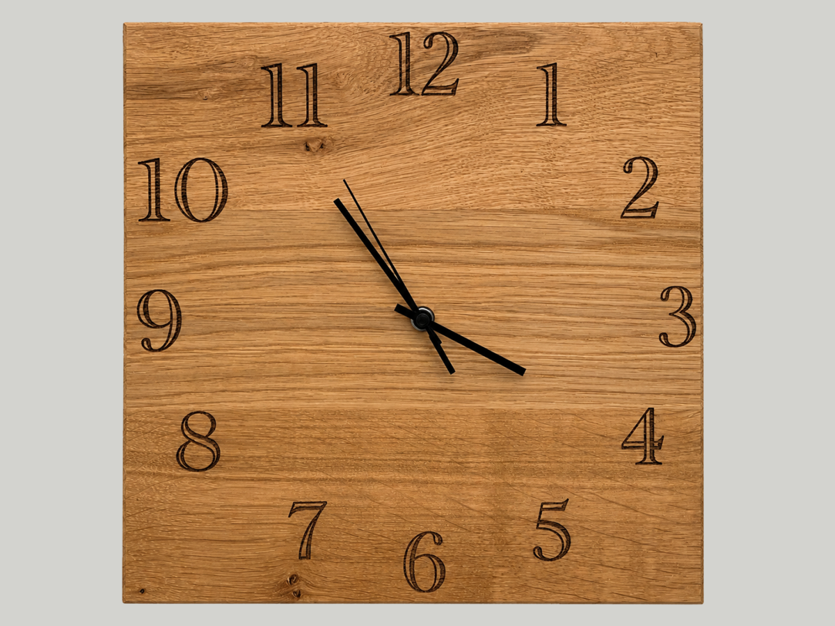 wanduhr "outline"