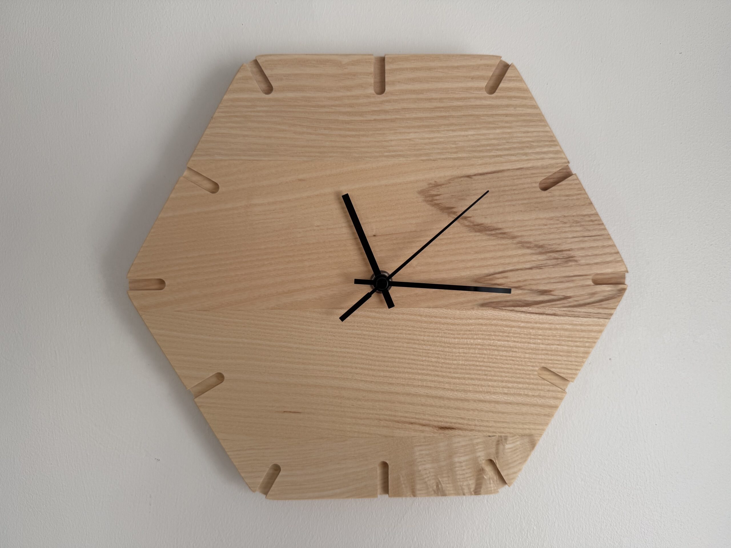 wanduhr "hexa"