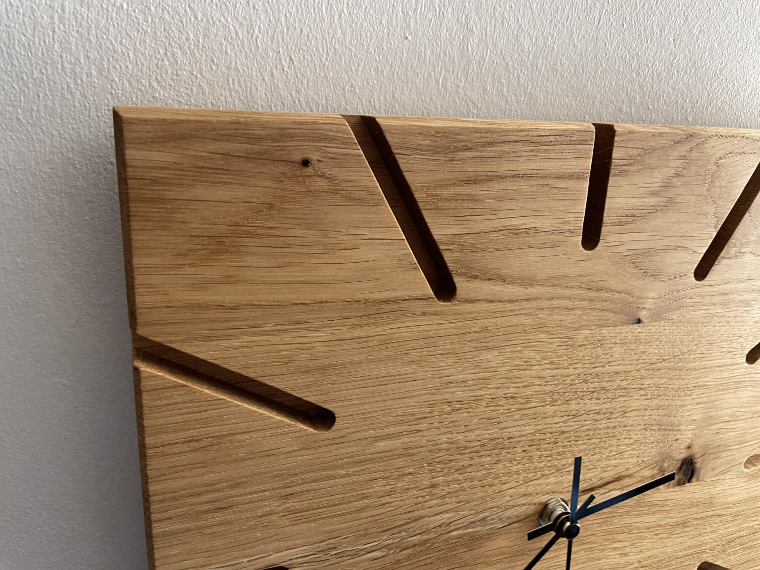 wanduhr buche "balance"