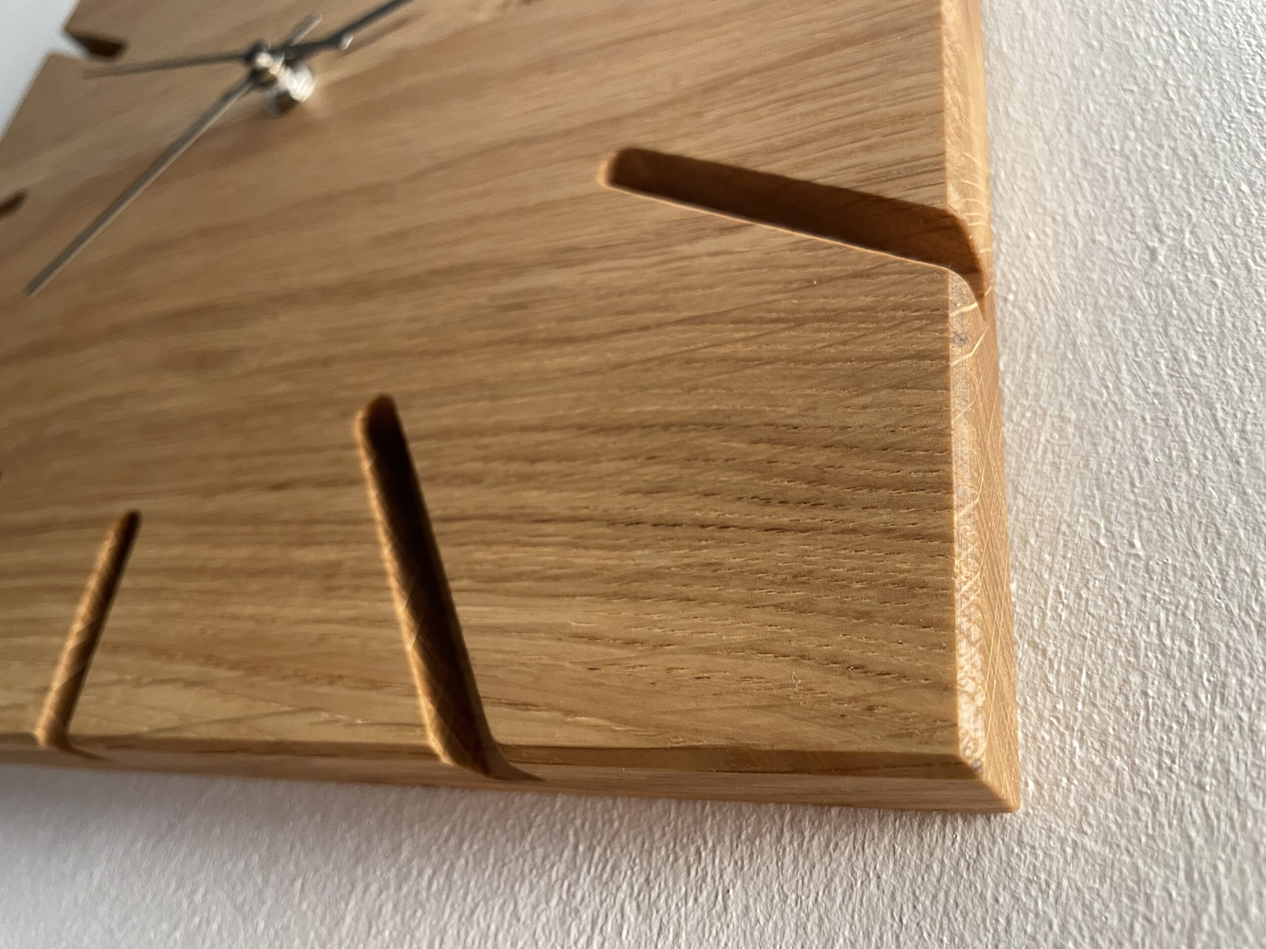 wanduhr buche "balance"