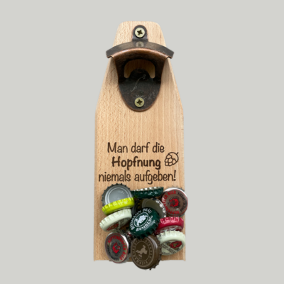 wandflaschenöffner mit magnet